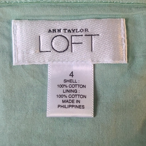 Ann Taylor Loft Floral Halter Dress Size 4 - Picture 9 of 9